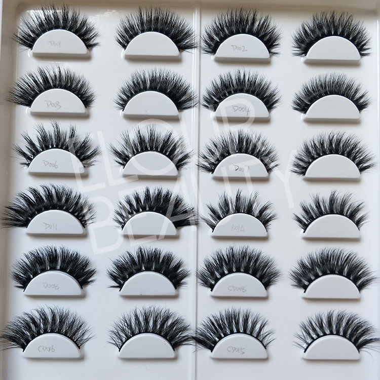 Newest cheap 3D mink fur lashes extend your lashes vendor China EL22